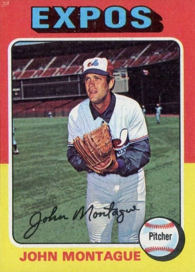 1975 Topps Mini John Montague #405 Baseball Card