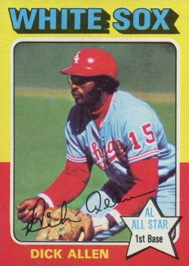 1975 Topps Mini Dick Allen #400 Baseball Card