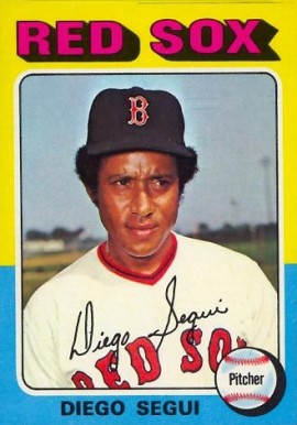 1975 Topps Mini Diego Segui #232 Baseball Card