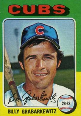 1975 Topps Mini Billy Grabarkewitz #233 Baseball Card