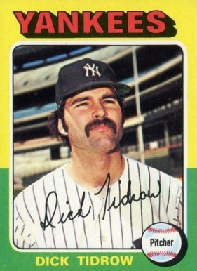 1975 Topps Mini Dick Tidrow #241 Baseball Card