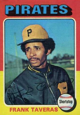 1975 Topps Mini Frank Taveras #277 Baseball Card