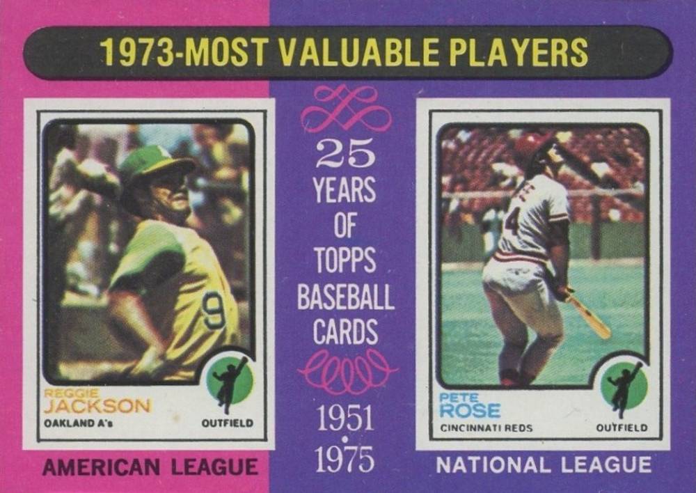 1975 Topps Mini 1973 MVP's #211 Baseball Card
