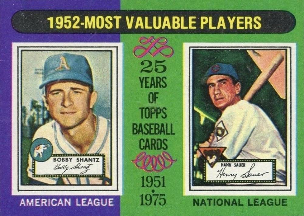 1975 Topps Mini 1952 MVP's #190 Baseball Card