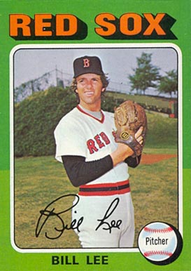 1975 Topps Mini Bill Lee #128 Baseball Card