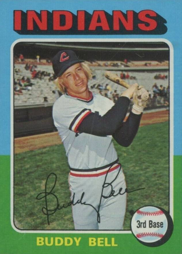 1975 Topps Mini Buddy Bell #38 Baseball Card