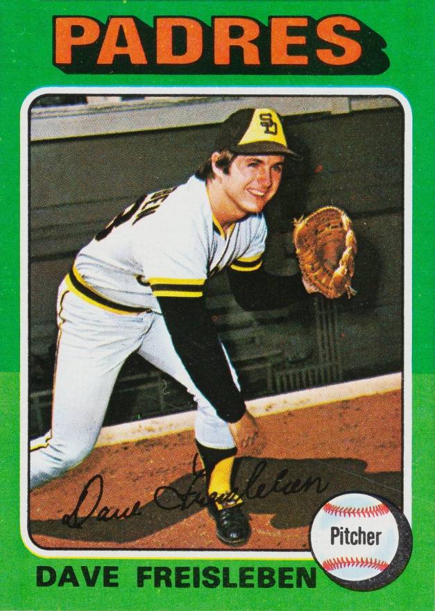 1975 Topps Mini Dave Freisleben #37 Baseball Card