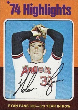 1975 Topps Mini Nolan Ryan #5 Baseball Card