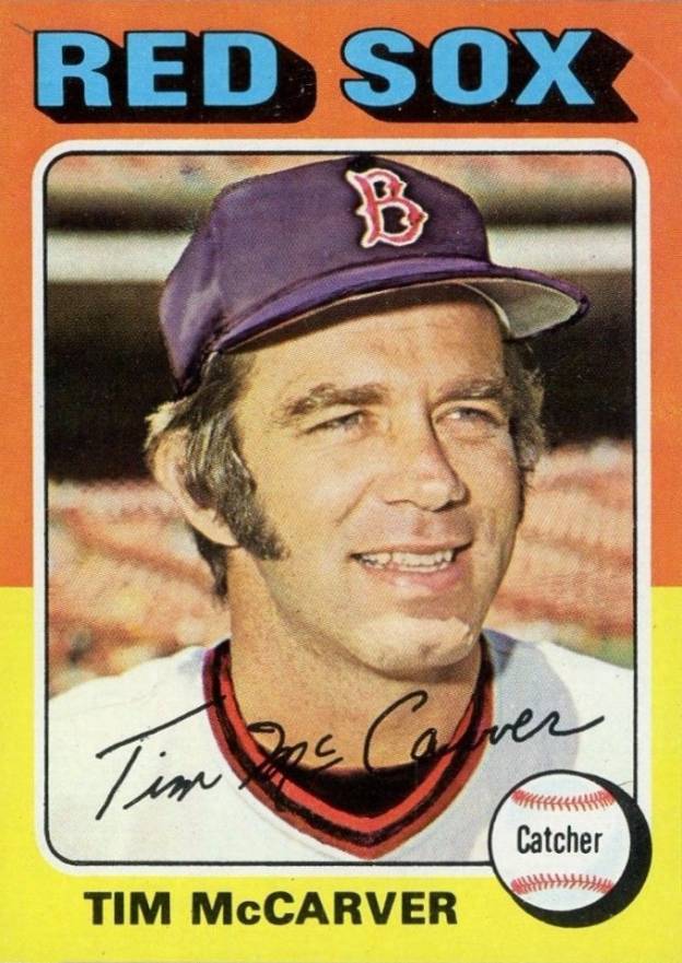 1975 Topps Mini Tim McCarver #586 Baseball Card