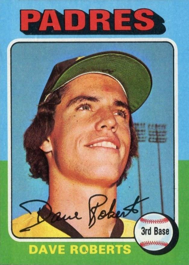 1975 Topps Mini Dave Roberts #558 Baseball Card