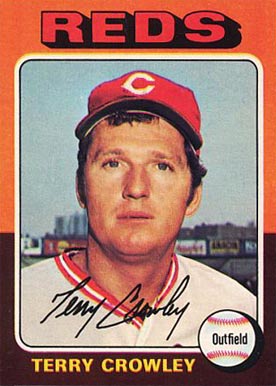1975 Topps Mini Terry Crowley #447 Baseball Card
