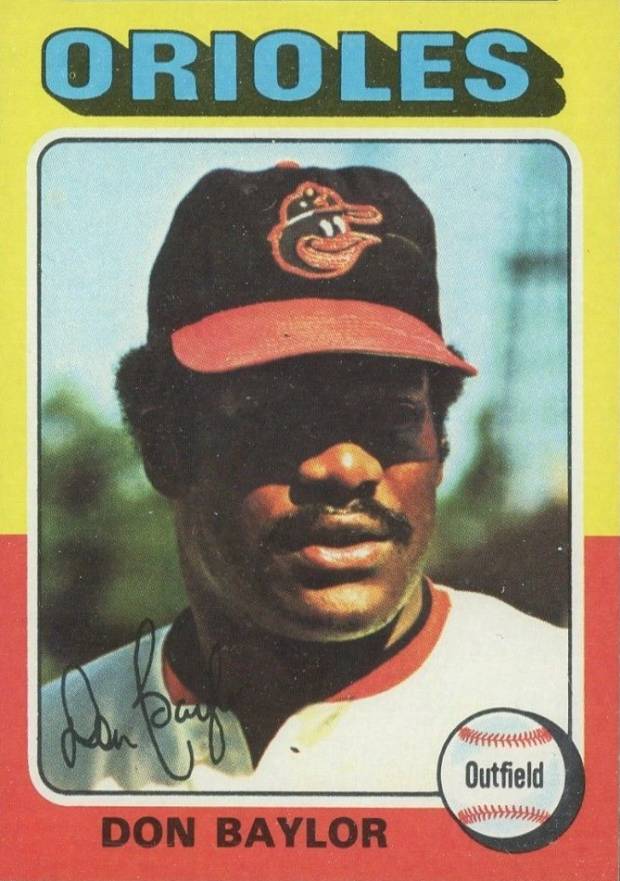 1975 Topps Mini Don Baylor #382 Baseball Card