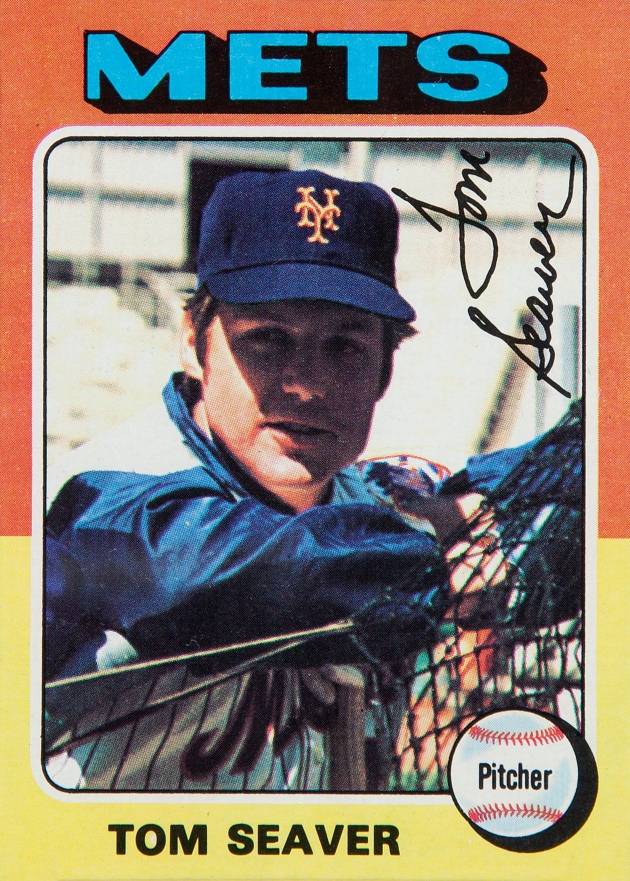1975 Topps Mini Tom Seaver #370 Baseball Card