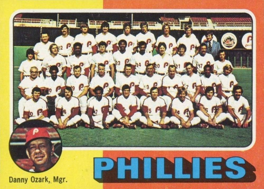 1975 Topps Mini Philadelphia Phillies Team #46 Baseball Card