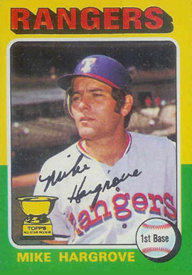 1975 Topps Mike Hargrove #106 Baseball Card