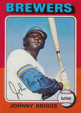 1975 Topps Johnny Briggs #123 Baseball Card