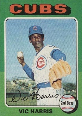 1975 Topps Vic Harris #658 Baseball Card