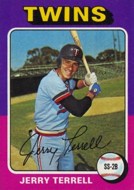 1975 Topps Jerry Terrell #654 Baseball Card