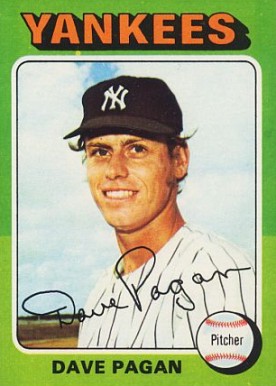 1975 Topps Dave Pagan #648 Baseball Card