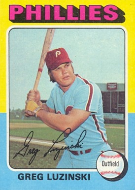 1975 Topps Greg Luzinski #630 Baseball Card