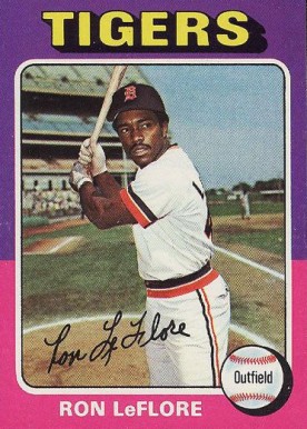 1975 Topps Ron LeFlore #628 Baseball Card