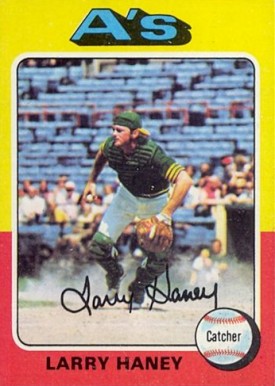 1975 Topps Larry Haney #626 Baseball Card