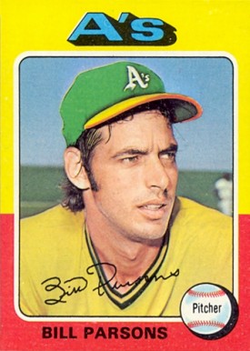 1975 Topps Bill Parsons #613 Baseball Card