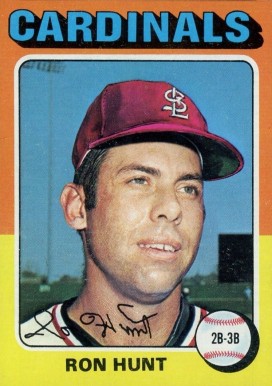 1975 Topps Ron Hunt #610 Baseball Card