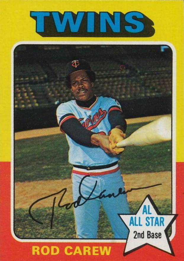 1975 Topps Rod Carew #600 Baseball Card