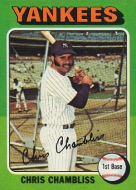 1975 Topps Chris Chambliss #585 Baseball Card