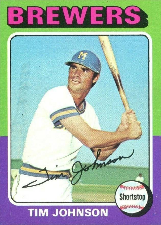 1975 Topps Tim Johnson #556 Baseball Card
