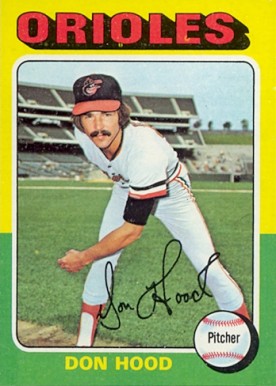 1975 Topps Don Hood #516 Baseball Card