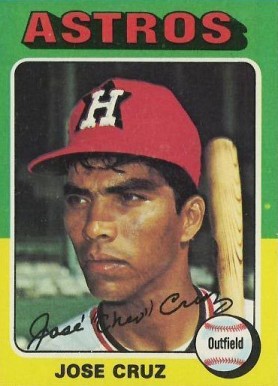 1975 Topps Jose Cruz #514 Baseball Card