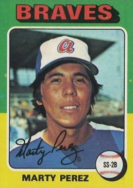 1975 Topps Marty Perez #499 Baseball Card