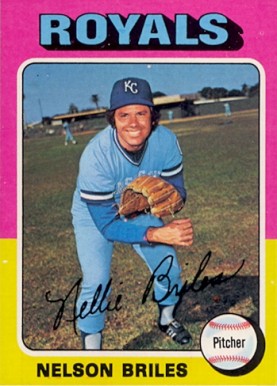 1975 Topps Nelson Briles #495 Baseball Card