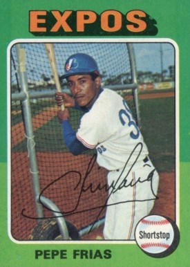 1975 Topps Pepe Frias #496 Baseball Card