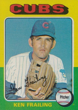 1975 Topps Ken Frailing #436 Baseball Card