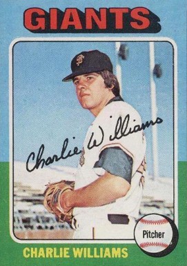 1975 Topps Charlie Williams #449 Baseball Card