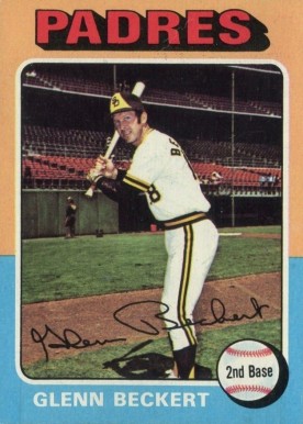 1975 Topps Glenn Beckert #484 Baseball Card
