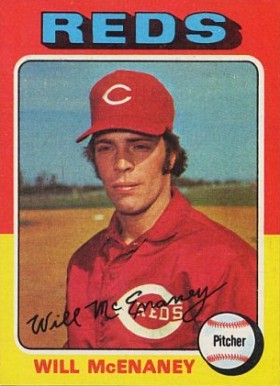 1975 Topps Will McEnaney #481 Baseball Card