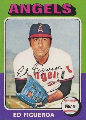 1975 Topps Ed Figueroa #476 Baseball Card