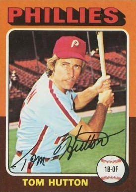 1975 Topps Tom Hutton #477 Baseball Card