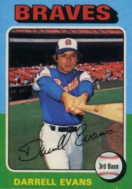 1975 Topps Darrell Evans #475 Baseball Card