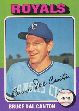 1975 Topps Bruce Dal Canton #472 Baseball Card