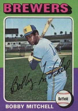 1975 Topps Bobby Mitchell #468 Baseball Card
