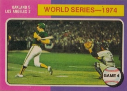 1975 Topps World Series Game 4 #464 Baseball Card