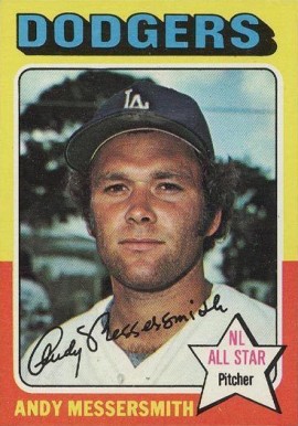 1975 Topps Andy Messersmith #440 Baseball Card