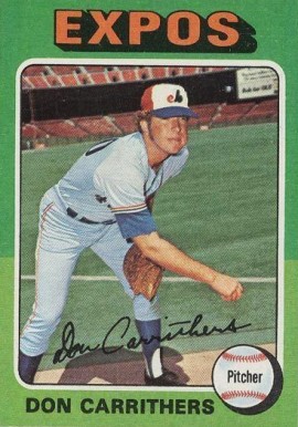 1975 Topps Don Carrithers #438 Baseball Card
