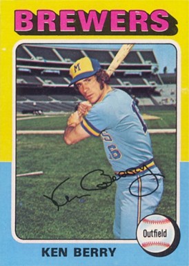 1975 Topps Ken Berry #432 Baseball Card