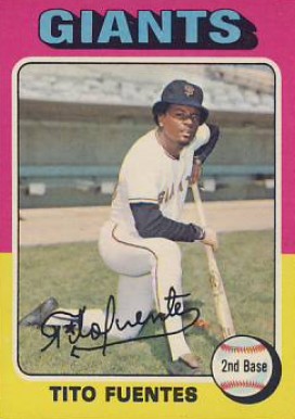 1975 Topps Tito Fuentes #425 Baseball Card